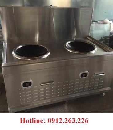 Bếp điện từ inox công nghiệp 2 họng