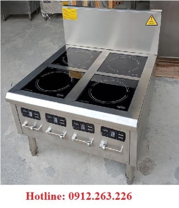 Bếp điện từ công nghiệp 4 họng 